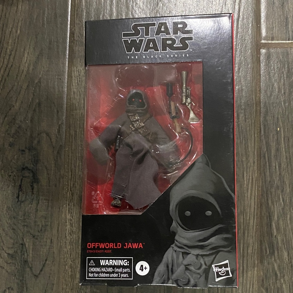 Hasbro Star Wars Black Series Offworld Jawa - Black Hood, Brown Robe
